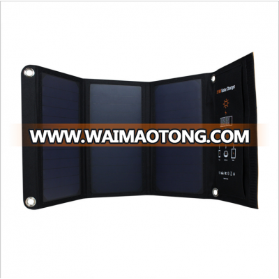 solar panels in foldable design mobile phone power bank charger