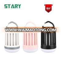 2019 rechargeable electronic usb uv mosquito killer lure killing lamp handheld portable bug zapper lantern for indoor outdoor