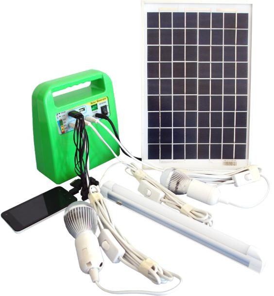 portable 10W/7ah/12V DC Solar Panel Home Lighting Power/Energy System